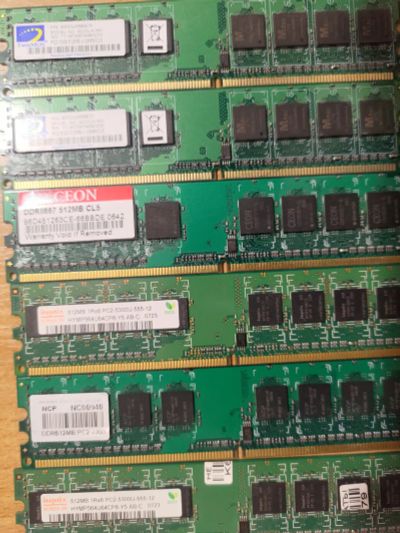 Лот: 19964514. Фото: 1. DDR 512--6шт. Оперативная память