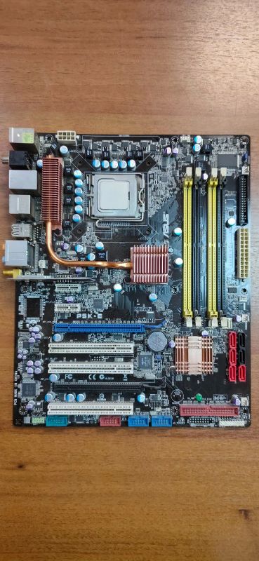 Лот: 18003705. Фото: 1. Материнская плата Asus P5K-E. Материнские платы