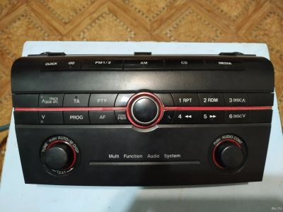 Лот: 15479865. Фото: 1. Магнитола Mazda 3 BK (Мазда 3). Автомагнитолы