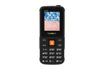 Лот: 24947607. Фото: 1. Сотовый Texet TM-D400 Black 2sim... Кнопочные мобильные телефоны