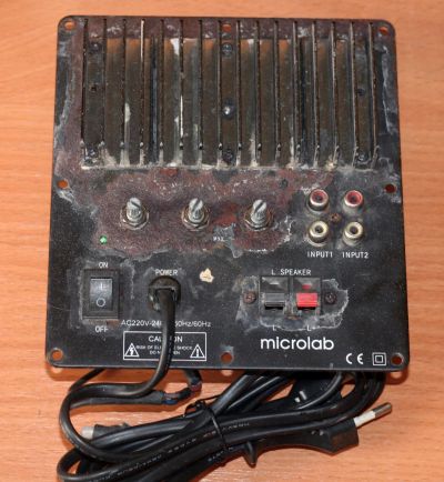 Лот: 25036964. Фото: 1. Плата усилителя Microlab Solo-2... Усилители, эквалайзеры