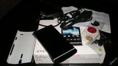 Лот: 3460752. Фото: 1. Sony Xperia S 32GB black. Смартфоны