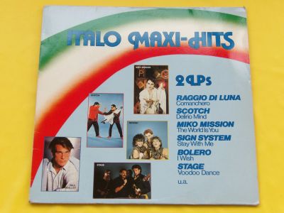 Лот: 13005599. Фото: 1. Various - Italo Maxi-Hits, Bellaphon... Аудиозаписи
