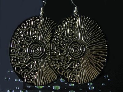 Лот: 4649603. Фото: 1. Сережки. Серьги, каффы