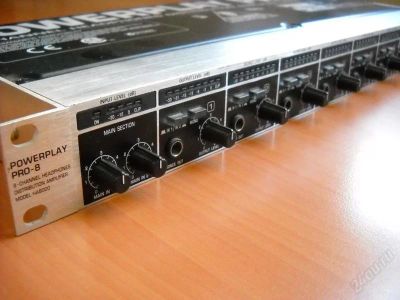 Лот: 1075591. Фото: 1. BEHRINGER POWERPLAY PRO-8 HA8000... Усилители, эквалайзеры