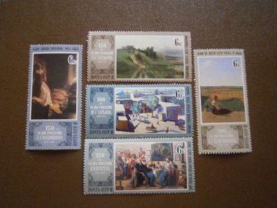 Лот: 12476168. Фото: 1. марки живопись , СССР, 1980. Марки