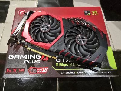 Лот: 25236175. Фото: 1. Видеокарта MSI GTX1080 Gaming... Видеокарты