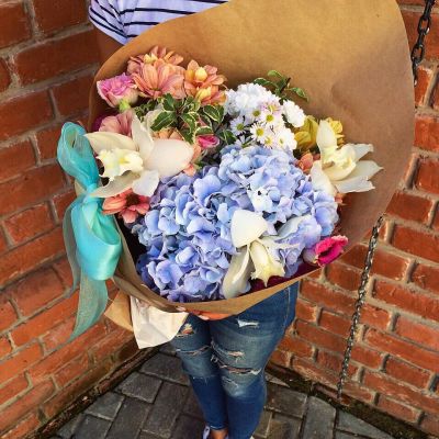 Лот: 8161229. Фото: 1. Сборный букет. Цветы на Щорса... Свежие цветы