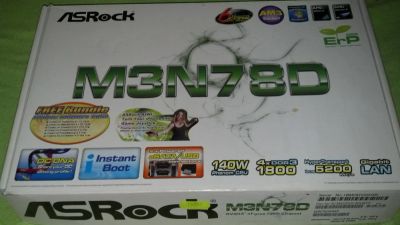 Лот: 4916629. Фото: 1. Asrock M3N78D. Материнские платы