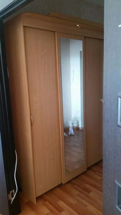 Лот: 8111381. Фото: 1. Шкаф купе с зеркалом. Шкафы, шкафы-купе
