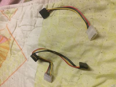 Лот: 14572840. Фото: 1. Переходники molex на sata 2. Шлейфы, кабели, переходники