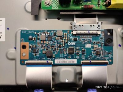Лот: 17935718. Фото: 1. t-con T430HVN0.1A 43T01-C09 tv... Запчасти для телевизоров, видеотехники, аудиотехники