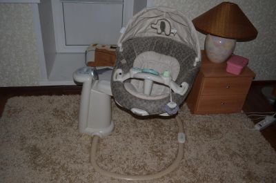 Лот: 4648058. Фото: 1. Качели GRACO Sweetpeace. Ходунки, прыгунки, качели
