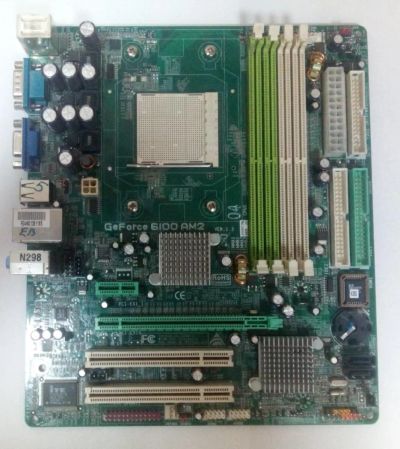 Лот: 5362557. Фото: 1. Motherboard / Biostar / GeForce... Материнские платы