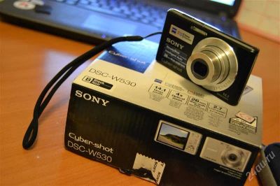 Лот: 2452602. Фото: 1. Sony DSC-W530. Цифровые компактные