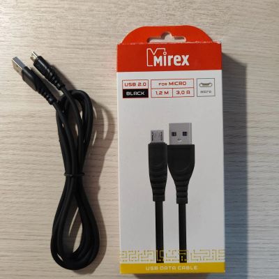 Лот: 24374532. Фото: 1. Кабель microUSB. Дата-кабели, переходники