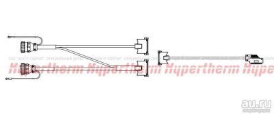 Лот: 17157762. Фото: 1. КОМПЛЕКТ:ARCGLIDE RS422 КАБЕЛИ... Плазменная резка металлов