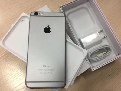 Лот: 9687955. Фото: 1. iPhone 6 Plus Space Gray 128GB. Смартфоны