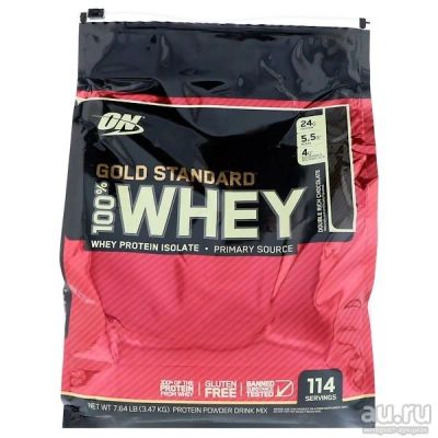 Лот: 13213874. Фото: 1. Optimum Nutrition Gold Whey 7... Спортивное питание, витамины