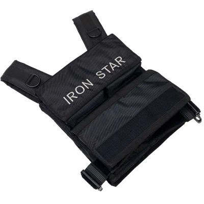 Лот: 22937398. Фото: 1. Жилет с отягощением IRON STAR... Фитнес, аэробика и гимнастика