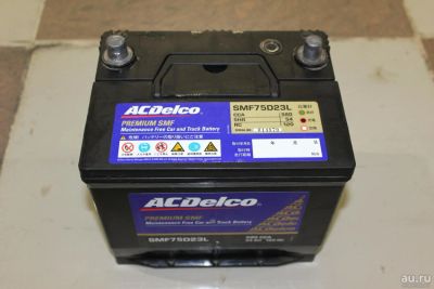 Лот: 10454029. Фото: 1. Аккумулятор AcDelco SMF75023. Электрооборудование