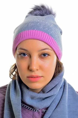 Лот: 4043804. Фото: 1. Шапка+шарф. Головные уборы