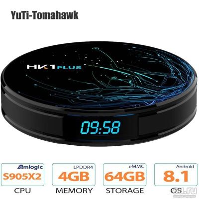 Лот: 13803748. Фото: 1. TV Box HK1 Max, Rockchip RK3328... Медиаплееры