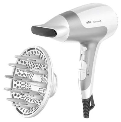 Лот: 11221103. Фото: 1. Фен Braun HD-585 2500 Вт, 2 скорости... Укладка и стрижка волос, бритьё, эпиляция