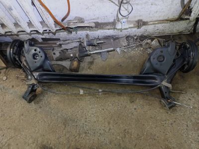 Лот: 24669131. Фото: 1. Задняя балка в сборе Honda Shuttle... Другое (автозапчасти)