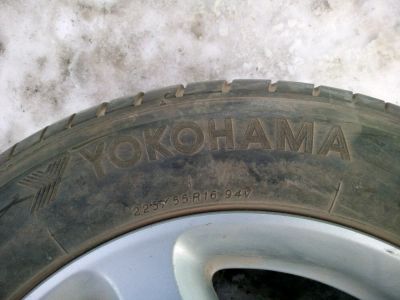 Лот: 9340794. Фото: 1. Yokohama 225/55 r16. Шины на дисках
