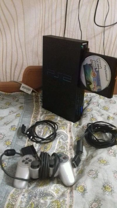 Лот: 11923314. Фото: 1. (Не выкуп) ПриставкаSony playstation2. Консоли