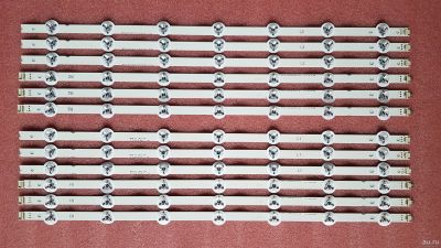 Лот: 16682032. Фото: 1. 306-p23 LED String Новый 12шт... Запчасти для телевизоров, видеотехники, аудиотехники
