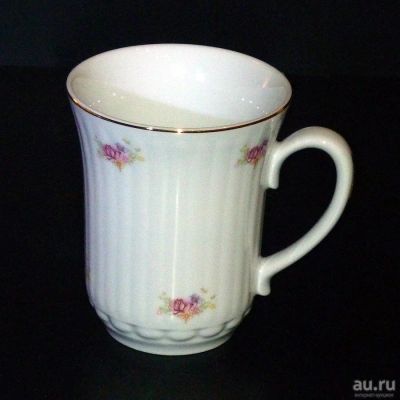 Лот: 9379646. Фото: 1. Кружка для чая "Дерби", Чехия. Кружки, стаканы, бокалы