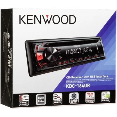 Лот: 6679347. Фото: 1. Магнитола Kenwood kdc 164ur. Автомагнитолы