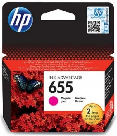 Лот: 24535813. Фото: 1. Картридж HP 655 Magenta CZ111AE. Картриджи, расходные материалы