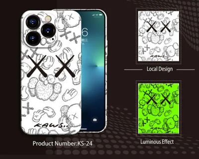Лот: 20887782. Фото: 1. Чехол iPhone 14 Pro Max LUXO Kaws... Чехлы, бамперы