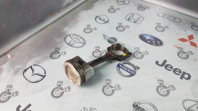 Лот: 24315309. Фото: 1. Поршень с шатуном Toyota Corolla... Двигатель и элементы двигателя