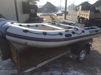 Лот: 13847549. Фото: 1. Продам лодку Yamaran F390. Лодки и катера