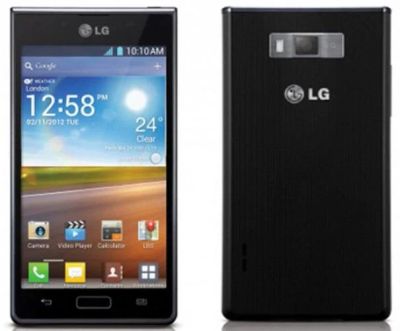Лот: 3527320. Фото: 1. LG P705 Optimus L7 black. Смартфоны