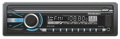 Лот: 8113709. Фото: 1. Автомагнитола Rolsen RCR-253G... Автомагнитолы