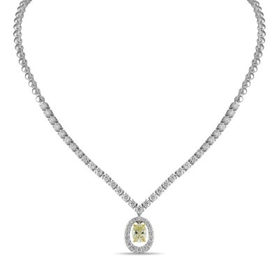 Лот: 24357161. Фото: 1. Колье с бриллиантами. Колье