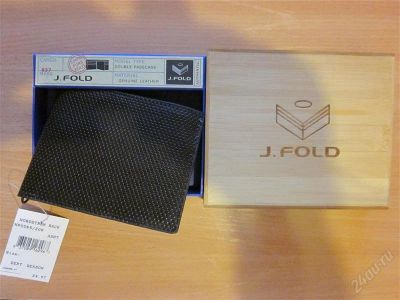 Лот: 2277072. Фото: 1. Кошелек J.FOLD (Новогодняя цена... Бумажники, кошельки, портмоне
