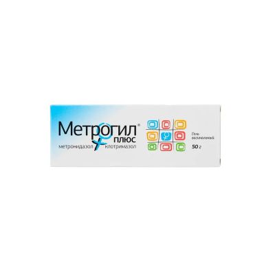 Лот: 25539337. Фото: 1. Метрогил плюс гель ваг туба с... Лекарства
