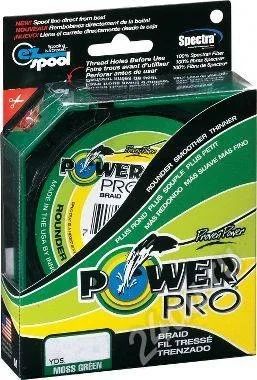 Лот: 621489. Фото: 1. Плетенный шнур PowerPro Moss Green... Леска, блесны, крючки, мормышки