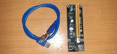 Лот: 18098638. Фото: 1. Райзер / Riser Chipal VER006 PCI-E... Шлейфы, кабели, переходники