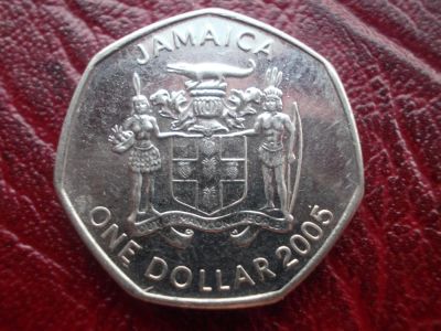 Лот: 3143959. Фото: 1. Ямайка 1 доллар 2005 год. Остальные страны