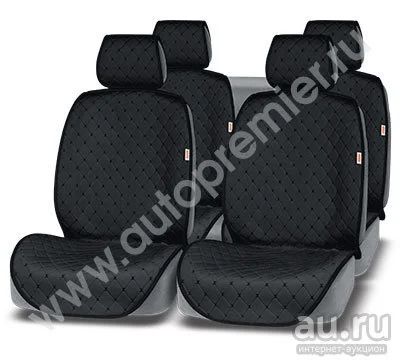 Лот: 13295534. Фото: 1. Накидки на сидения PREMIER «Alcantra... Чехлы, коврики, оплетки руля