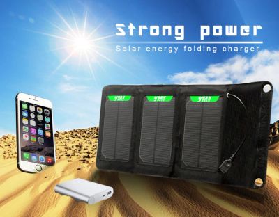 Лот: 6092409. Фото: 1. Strong Power 5 Вт Solar charger... Зарядные устройства
