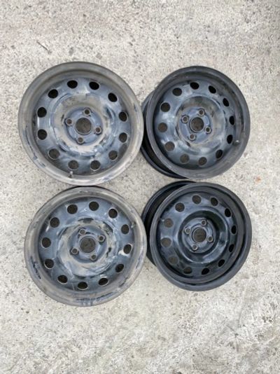 Лот: 15854251. Фото: 1. штампованные диски kia hyundai... Диски
