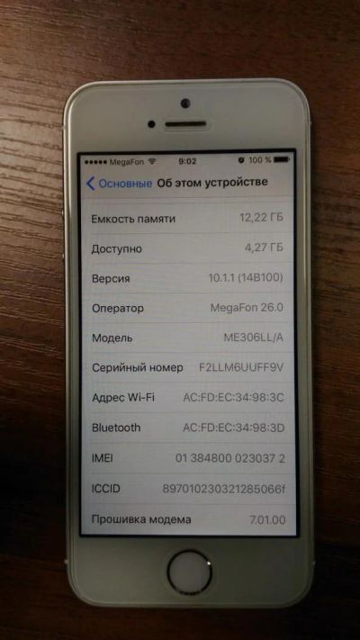 Лот: 8708831. Фото: 1. Iphone 5s 16gb в отличном состоянии. Смартфоны